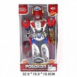 Игрушка пластм. "Робот Робокоп IV", ходит, звук