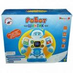 Игрушка пластм. "Робот обучающий с карточками"