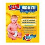 Подгузники-трусики Multi-Diapers Comfort,размер B (4-9 кг)