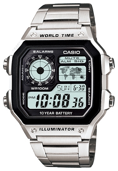 Часы наручные CASIO AE-1200WHD-1A