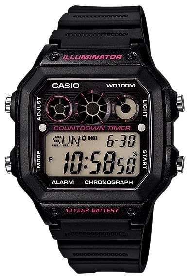Часы наручные Casio AE-1300WH-1A2 Часы наручные Casio AE-1300WH-1A2