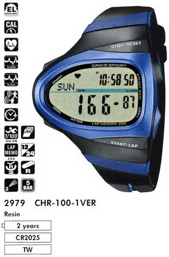 Часы наручные CASIO CHR-100-1