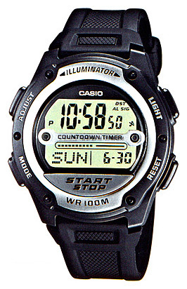 Часы наручные CASIO W-756-1A