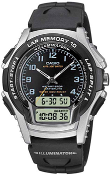 Часы наручные Casio  WS-300-1B
