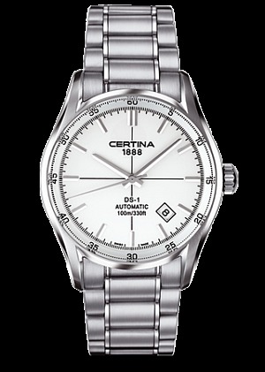 Часы наручные мужские Certina DS 1 - 3 HANDS C006.407.11.031.00