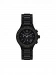 Часы наручные DKNY CHAMBERS LARGE CERAMIC BLACK CHRONOGRAPH WATCH WITH GLITZ