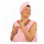 Халат-Полотенце, Розовый "С Лёгким Паром!" Bath Towel, Pink