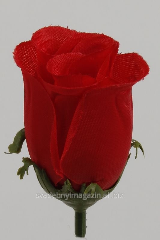 Роза бутон (5 см, 1 шт), красный 72FL202/61-35