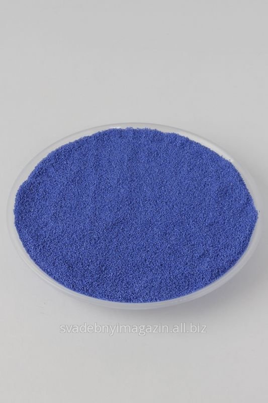 Песок для песочной церемонии (300 гр), ультрамарин 69-SN100/60-153
