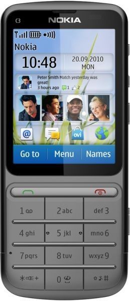 Мобильный телефон Nokia C3-01 Warm Gray