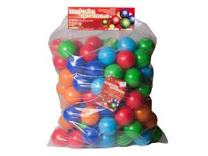 Набор Цветные шарики для сухого бассейна, 100 штук