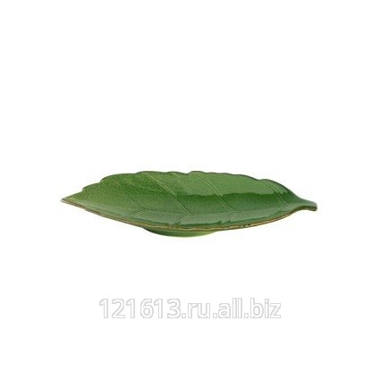 Блюдо листок 22см * 12,8см Киото Грин/6/ 22126C/PT555