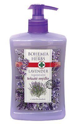 Мыло жидкое с ароматом лаванды Bohemia Herbs