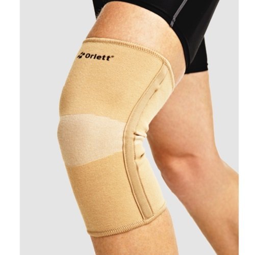 Бандаж ортопедический на коленный сустав со спиральными ребрами жесткости Orlett