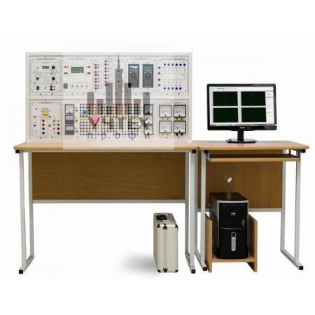 Типовой комплект учебного оборудования Теория электрических цепей и основы электроники, исполнение стендовое компьютерное минимодульное, ТЭЦиОЭ-СКМ