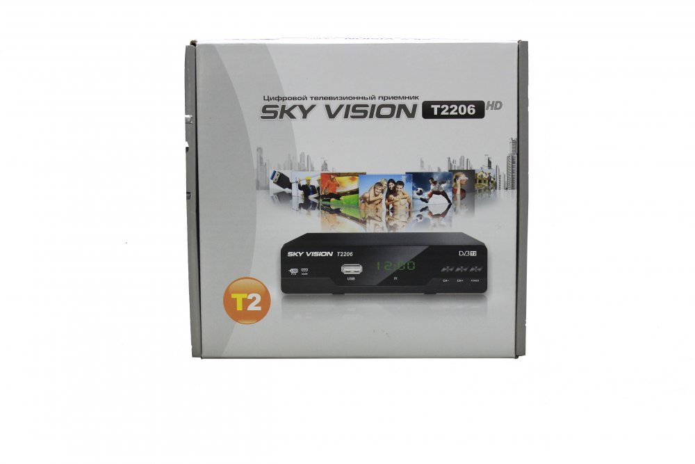 Цифровая приставка DVB-T2 Sky Vision 2203
