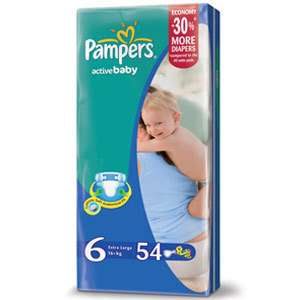 Подгузники Pampers Active Baby