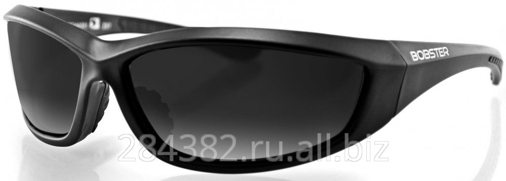 Bobster Очки Charger чёрные с дымчатыми линзами ANTIFOG ANSI Z87