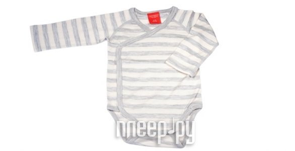 Боди Merri Merini 0-3 месяцев Grey Strip MM-03U