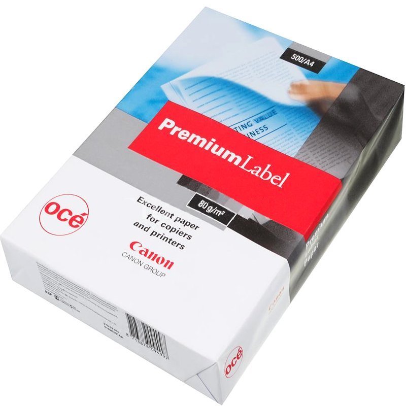 Бумага Canon Oce Premium Label / Black Lable Extra 80г/м2 500 листов 8169B011AA / 8169B001AA