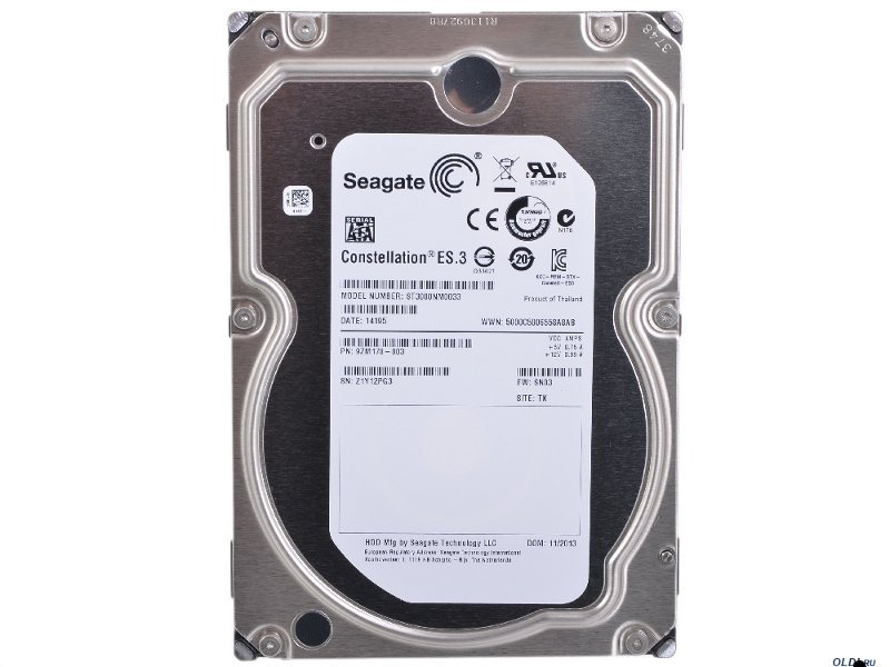 Жесткий диск 3Tb - Seagate Constellation ES.3 ST3000NM0033