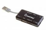 Хаб USB SmartBuy Combo SBRH-750-K Black
