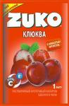 Растворимый напиток ZUKO Клюква, 8*12шт*25гр