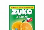 Растворимый напиток "ZUKO" апельсин