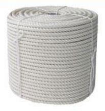 Шнур текстильный из синтетических нитей хозяйственно-бытового назначения черный, белый диаметр - 1,5мм