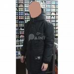 Длинная куртка Парка Bandit (black)