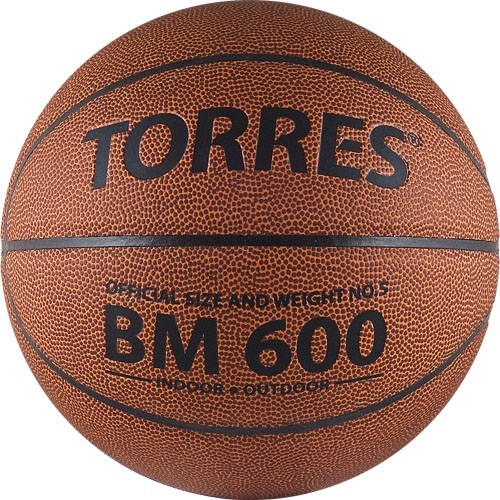 Мяч баскетбольный TORRES B10027 - BM600.