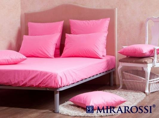 Комплект постельного белья евро перкаль пнр 70x70 pink 2004/1