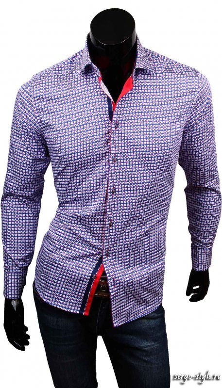 Приталенные мужские рубашки LOUIS FABEL Артикул 9910-17