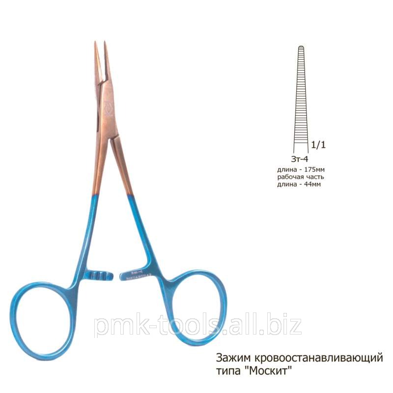 Зажим кровоостанавливающий типа Москит Зт-4