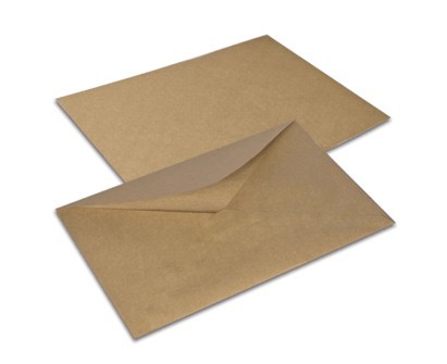 конверты из крафт бумаги