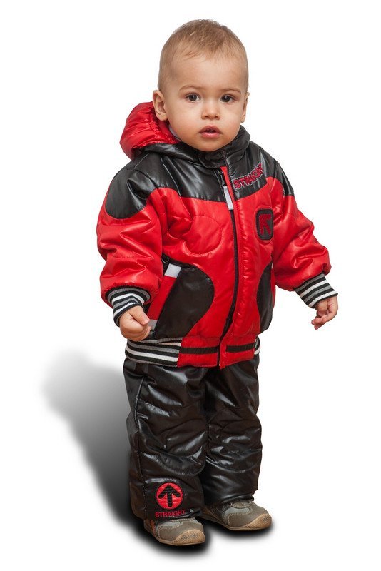 Комплект для мальчика красный-черный модель 2153