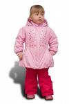 Куртка для девочки розовый модель 2153