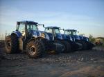 колесный сельскохозяйственный трактор NEW HOLLAND T8.390, 2012 г вып. 3 штуки