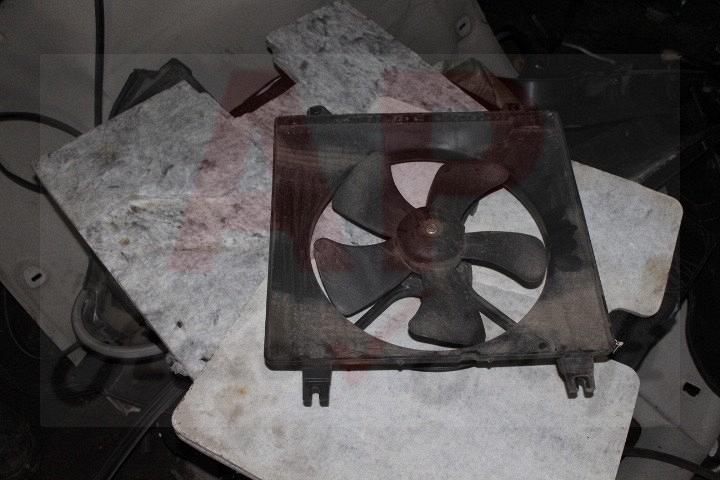Крыльчатка радиатора охлаждения Chevrolet Lacetti