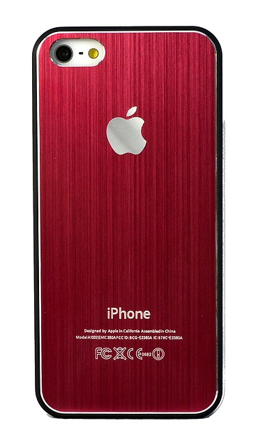 Крышка CJD для iPhone 5 красная