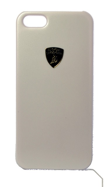 Крышка Lamborghini Diablo для iPhone 5 белая