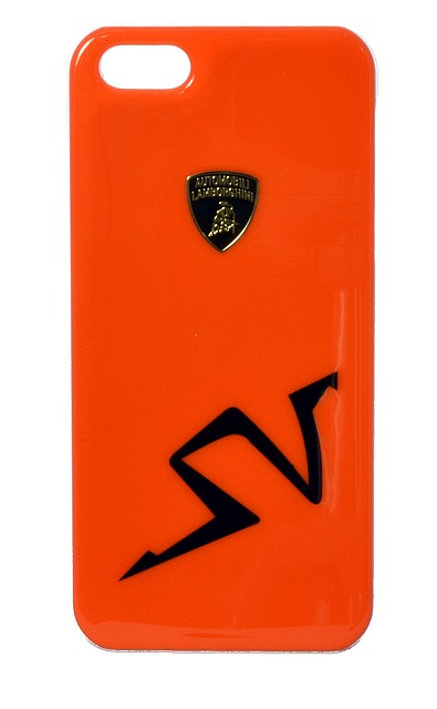 Крышка Lamborghini Murcielago для iPhone 5 оранжевая