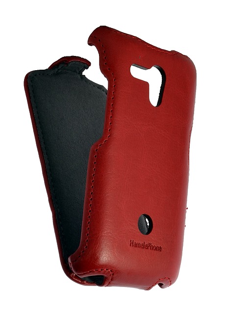 Чехол-книжка HamelePhone для Sony Neo L (MT 25i) красный