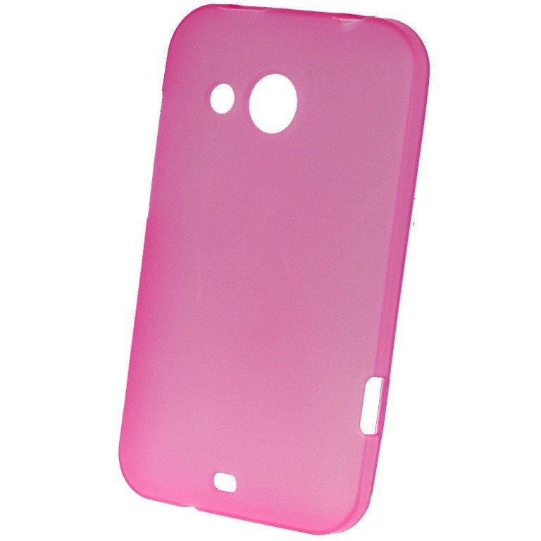 Чехол силиконовый для HTC Desire 200 розовый