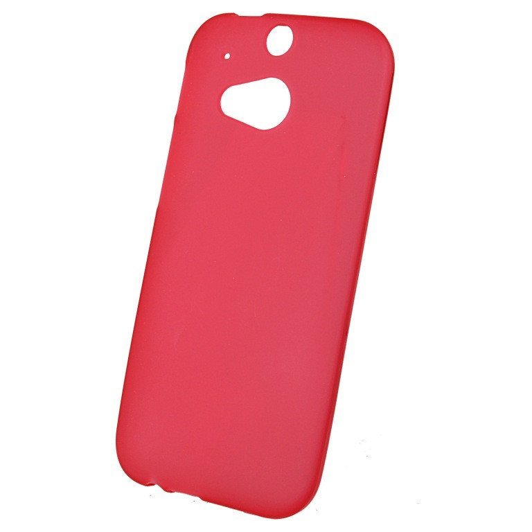 Чехол силиконовый для HTC ONE M8 красный