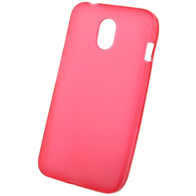 Чехол силиконовый для HTC Desire 210 розовый