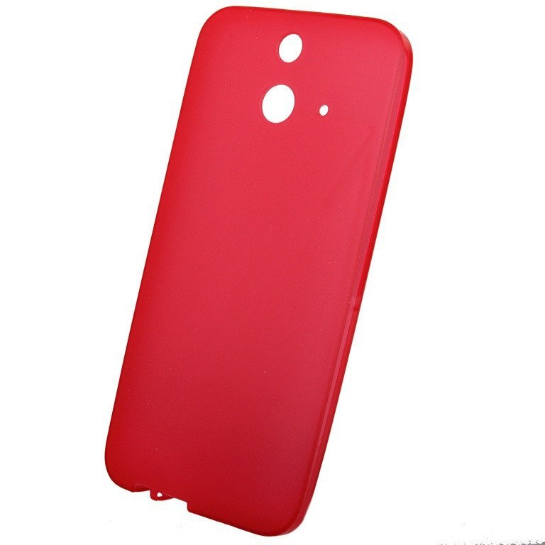 Чехол силиконовый для HTC ONE E8 красный