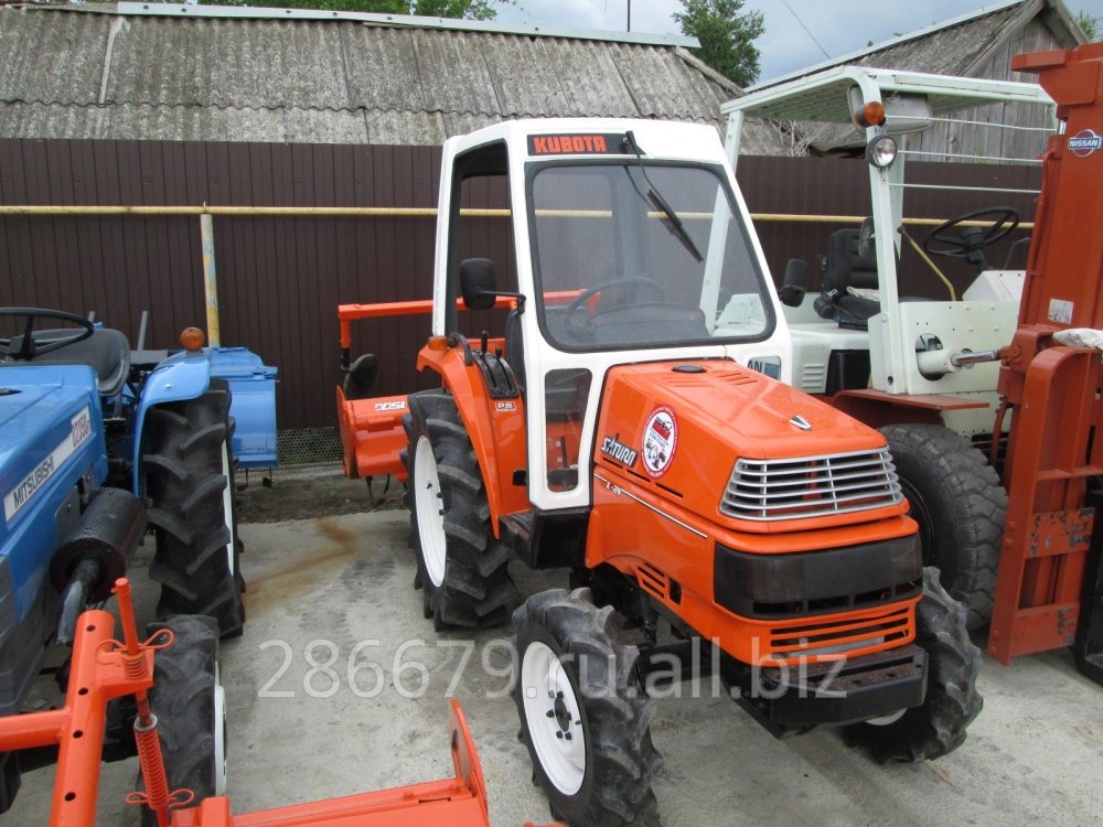 Японский мини трактор Kubota X24D