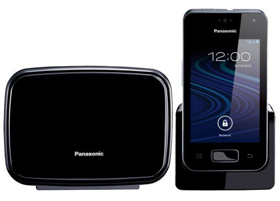 Радиотелефон на Android Panasonic KX-PRX150 RU, Wi-Fi, GSM/3G