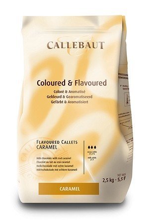 Шоколад с карамелью Callebaut